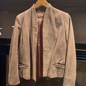 Casual suede/ leather jacket